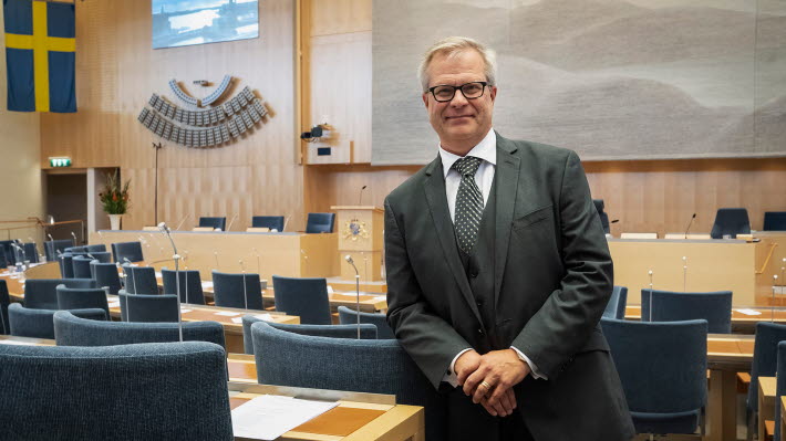 Secretary-General of the Riksdag Ingvar Mattson.